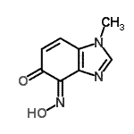 CAS#: 88945-14-6, (4Z)-4-(Hydroxyimino)-1-methyl-1,4-dihydro-5H-benzimidazol-5-one