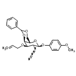CAS#: 889453-83-2, 4-Methoxyphenyl 3-O-allyl-2-azido-4,6-O-benzylidene-2-deoxy-alpha-L-allopyranoside