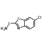 CAS#: 88946-22-9, 2-(Aminosulfanyl)-6-chloro-1,3-benzothiazole