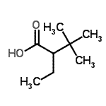 CAS 登录号：88966-73-8， 2-乙基-3,3-二甲基丁酸