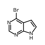 CAS#: 889939-42-8, 4-Bromo-1H-pyrrolo[2,3-d]pyrimidine