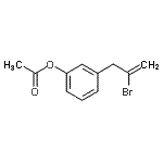 CAS 登录号：890097-81-1， 3-(2-溴-2-丙烯-1-基)苯基乙酸酯