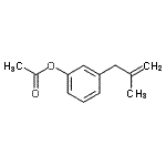 CAS#: 890097-83-3, 3-(2-Methyl-2-propen-1-yl)phenyl acetate