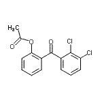 CAS#: 890098-76-7, 2-(2,3-Dichlorobenzoyl)phenyl acetate