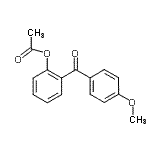 CAS 登录号：890098-85-8， 2-(4-甲氧基苯甲酰基)苯基乙酸酯