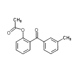 CAS#: 890098-89-2, 2-(3-Methylbenzoyl)phenyl acetate