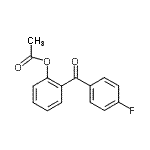 CAS#: 890099-04-4, 2-(4-Fluorobenzoyl)phenyl acetate