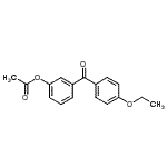 CAS#: 890100-00-2, 3-(4-Ethoxybenzoyl)phenyl acetate