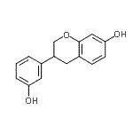 CAS#: 89019-82-9, 3-(3-Hydroxyphenyl)-7-chromanol