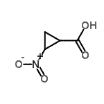 CAS 登录号：89033-26-1， 2-硝基环丙烷羧酸