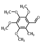 CAS#: 89048-25-9, 2,3,4,5-Tetramethoxy-6-methylbenzaldehyde