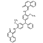 CAS#: 89073-04-1, (1Z,1'Z)-1,1'-{(Phenylmethylene)bis[(2-methoxy-4,1-phenylene)(1Z)-2-hydrazinyl-1-ylidene]}di(2(1H)-naphthalenone)