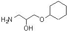 CAS#: 89100-83-4, 1-Amino-3-(cyclohexyloxy)-2-propanol