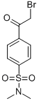CAS 登录号：89102-54-5， 4-(溴乙酰基)-N,N-二甲基苯磺酰胺