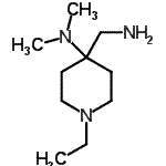 CAS#: 891656-66-9, 4-(Aminomethyl)-1-ethyl-N,N-dimethyl-4-piperidinamine