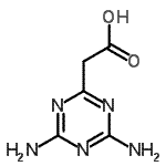 CAS#: 89180-20-1, (4,6-Diamino-1,3,5-triazin-2-yl)acetic acid