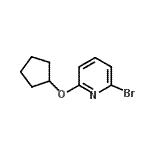 CAS#: 891842-81-2, 2-Bromo-6-(cyclopentyloxy)pyridine