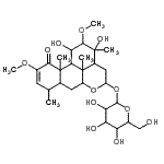 CAS#: 89200-03-3, 11,13-Dihydroxy-2,12-dimethoxy-1-oxopicras-2-en-16-yl hexopyranoside