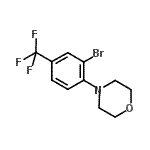 CAS#: 892502-13-5, 4-[2-Bromo-4-(trifluoromethyl)phenyl]morpholine