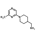 CAS#: 892502-20-4, 1-[1-(6-Methyl-2-pyrazinyl)-4-piperidinyl]methanamine