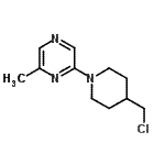 CAS#: 892502-21-5, 2-[4-(Chloromethyl)-1-piperidinyl]-6-methylpyrazine