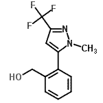 CAS 登录号：892502-29-3， {2-[1-甲基-3-(三氟甲基)-1H-吡唑-5-基]苯基}甲醇