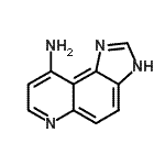 CAS#: 89263-29-6, 1H-Imidazo[4,5-f]quinolin-9-amine