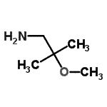 CAS 登录号：89282-70-2， 2-甲氧基-2-甲基-1-丙胺