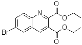 CAS#: 892874-36-1, Diethyl 6-bromo-2,3-quinolinedicarboxylate