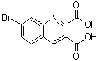 CAS#: 892874-38-3, 7-Bromo-2,3-quinolinedicarboxylic acid