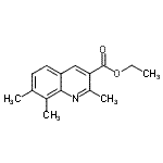 CAS#: 892874-89-4, Ethyl 2,7,8-trimethyl-3-quinolinecarboxylate
