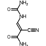 CAS#: 89323-14-8, (2E)-3-(Carbamoylamino)-2-cyanoacrylamide
