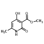 CAS#: 893616-55-2, Methyl 4-hydroxy-6-methyl-2-oxo-1,2-dihydro-3-pyridinecarboxylate