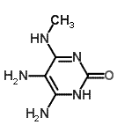 CAS#: 89364-20-5, 5,6-Diamino-4-(methylamino)-2(1H)-pyrimidinone