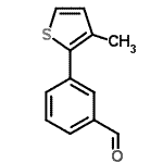 CAS#: 893735-33-6, 3-(3-Methyl-2-thienyl)benzaldehyde
