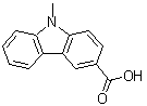 CAS 登录号：89374-79-8， 9-甲基-9H-咔唑-3-羧酸