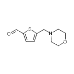 CAS#: 893744-01-9, 5-(4-Morpholinylmethyl)-2-thiophenecarbaldehyde
