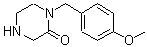 CAS 登录号：893747-38-1， 1-(4-甲氧基苄基)-2-哌嗪酮