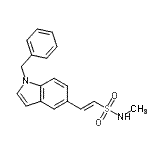 CAS#: 894351-84-9, (E)-2-(1-Benzyl-1H-indol-5-yl)-N-methylethenesulfonamide