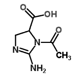 CAS 登录号：89465-27-0， 1-乙酰基-2-氨基-4,5-二氢-1H-咪唑-5-羧酸