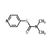 CAS 登录号：89478-23-9， 4-吡啶基二甲基二硫代氨基甲酸酯