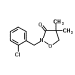 CAS 登录号：89493-06-1， 2-(2-氯苄基)-4,4-二甲基-1,2-恶唑烷-3-酮