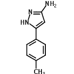 CAS 登录号：895042-38-3， 3-(4-甲基苯基)-1H-吡唑-5-胺
