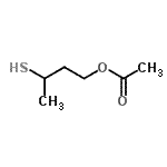 CAS#: 89534-38-3, 3-Sulfanylbutyl acetate