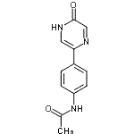 CAS 登录号：89541-55-9， N-[4-(5-羟基-2-吡嗪基)苯基]乙酰胺