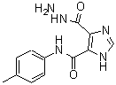 CAS#: 89562-41-4, 4-(Hydrazinocarbonyl)-N-(4-methylphenyl)-1H-imidazole-5-carboxamide