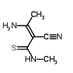 CAS#: 89598-72-1, (2Z)-3-Amino-2-cyano-N-methyl-2-butenethioamide