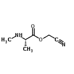 CAS#: 89600-78-2, Cyanomethyl N-methyl-L-alaninate