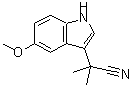 CAS#: 896101-81-8, 2-(5-Methoxy-1H-indol-3-yl)-2-methylpropanenitrile