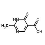 CAS 登录号：89640-71-1， 2-甲基-4-硫代-1,4-二氢-5-嘧啶羧酸